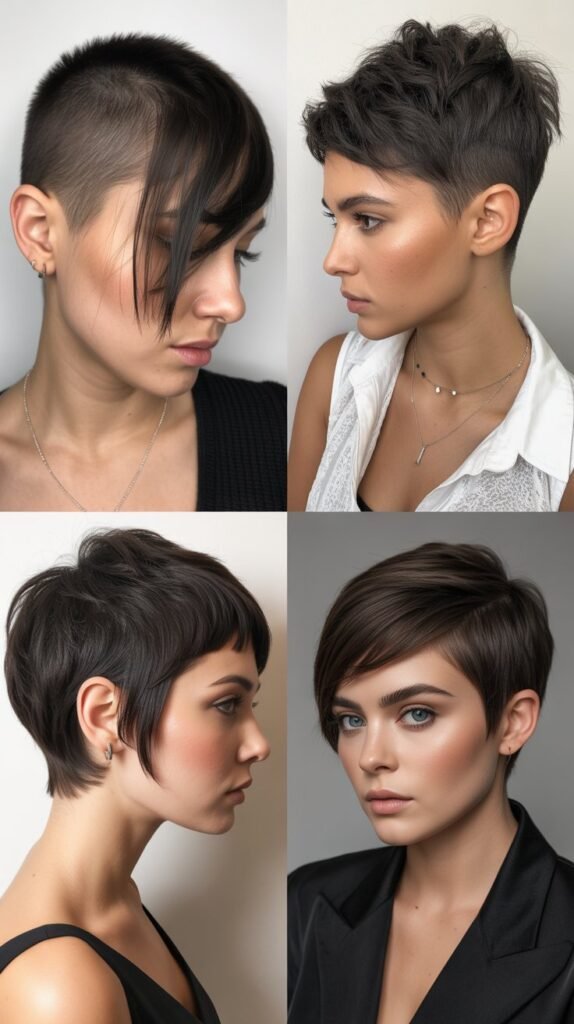 6. Asymmetrical Pixie