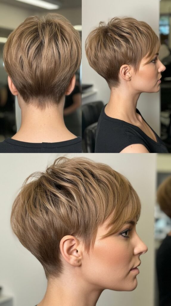 12. Graduated Pixie Cut