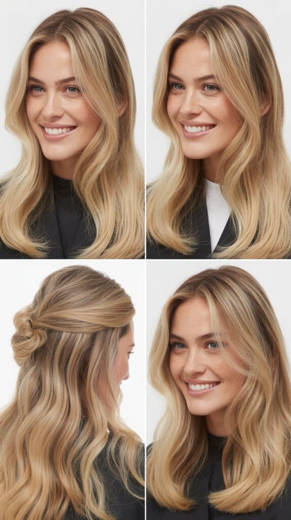 Blonde Babylights With Untouched Base