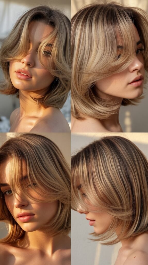 Soft Wispy Layers With Straight High-Shine Back
