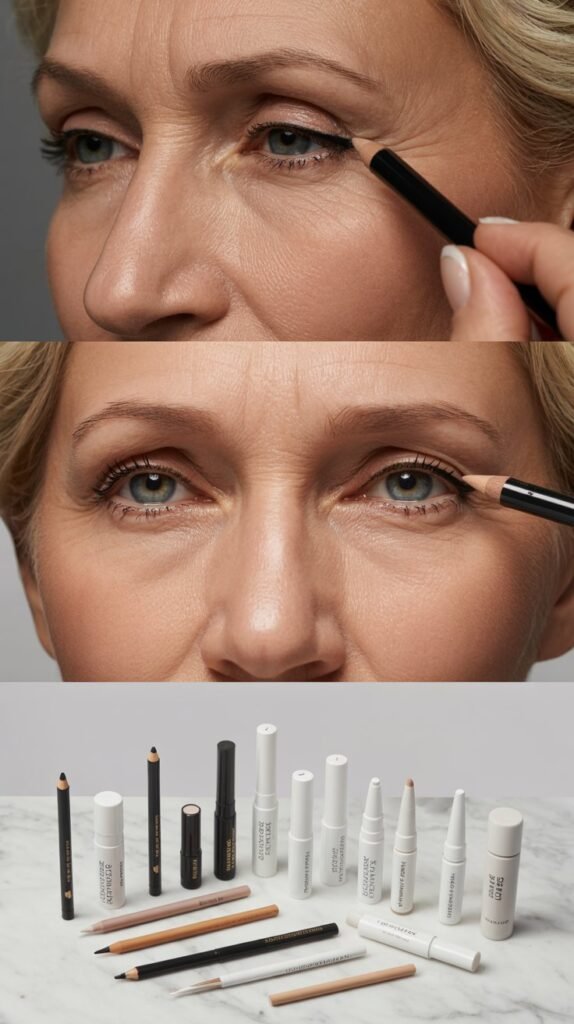 Use Nude or White Eyeliner on the Waterline