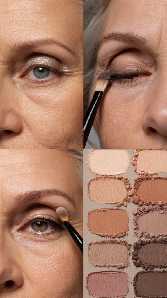  Avoid Shimmer on the Lower Lash Line