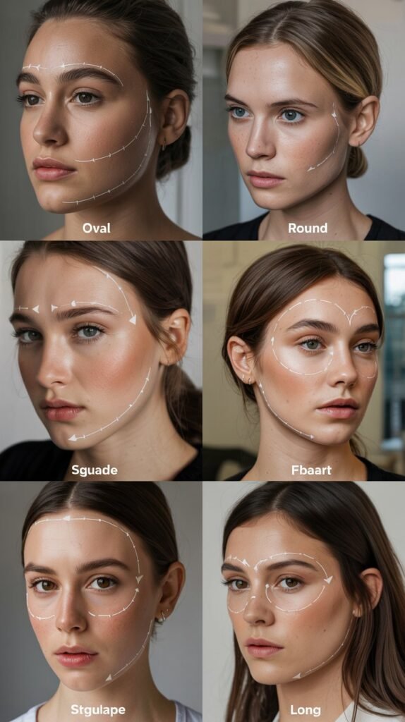 4. Identifying Your Face Shape for Optimal Layer Placement