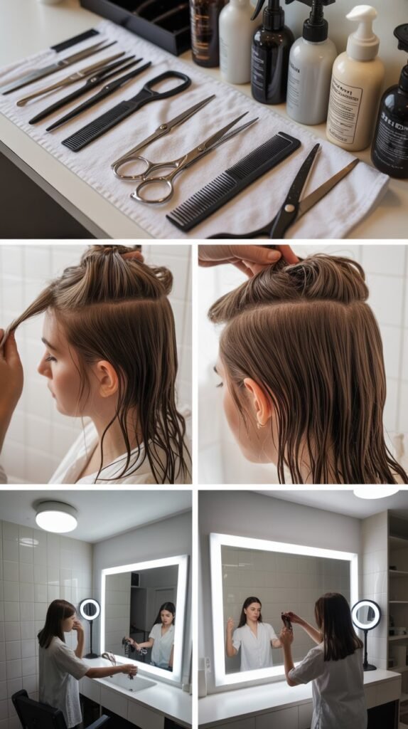 4. Preparing Your Hair and Workspace