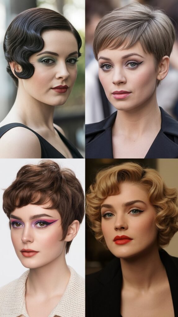 13. The Vintage-Inspired Pixie