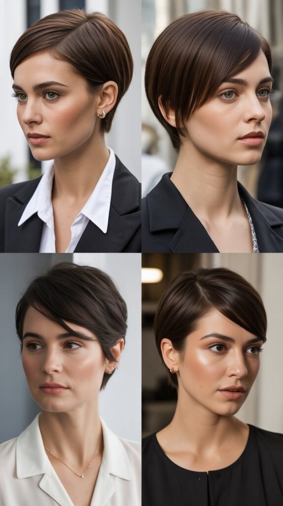 5. Sleek and Polished Pixie