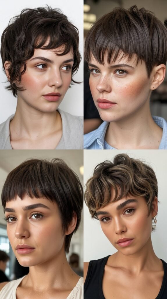 13. Textured Fringe Pixie