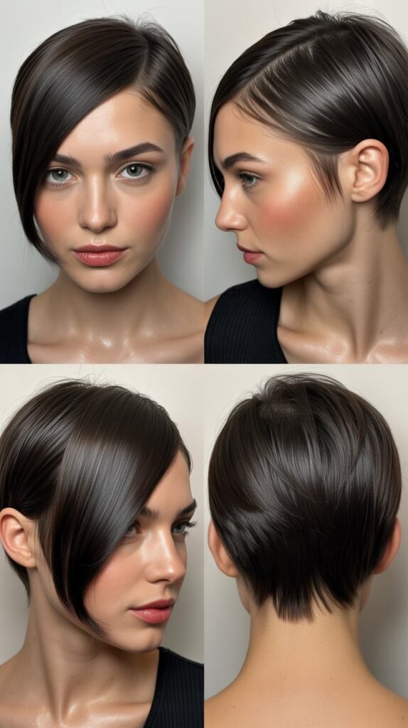 14. Sleek Polished Pixie