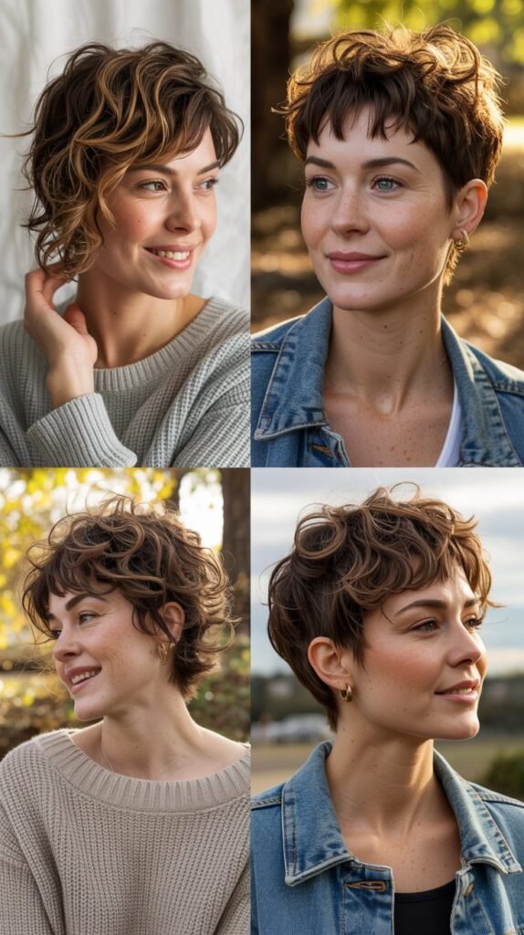 10. Messy Bedhead Shaggy Pixie