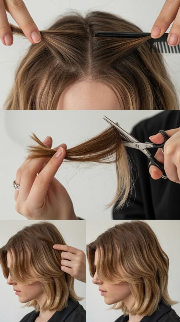 7. Creating Face-Framing Layers