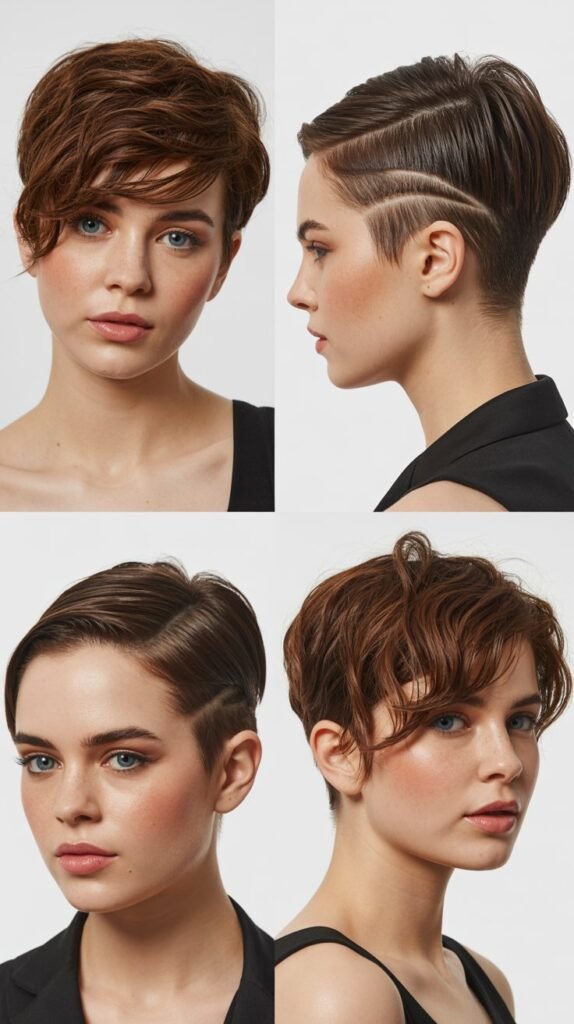 Asymmetrical Undercut Pixie