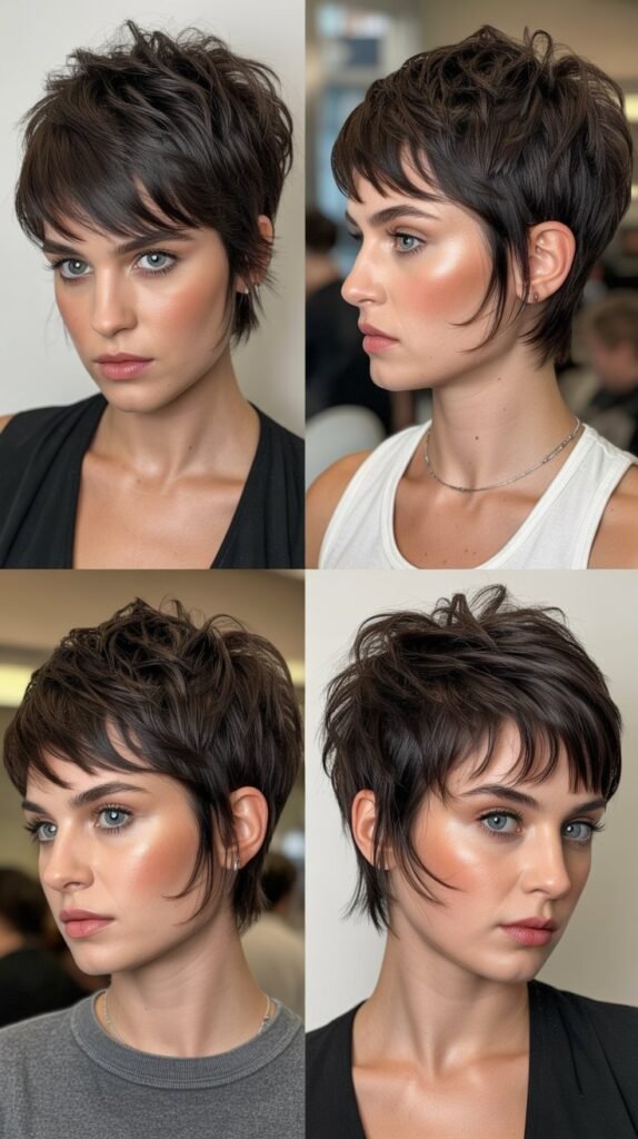 31. Choppy Pixie With Extreme Texture
