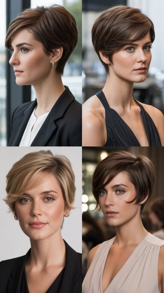 13. Side-Swept Pixie