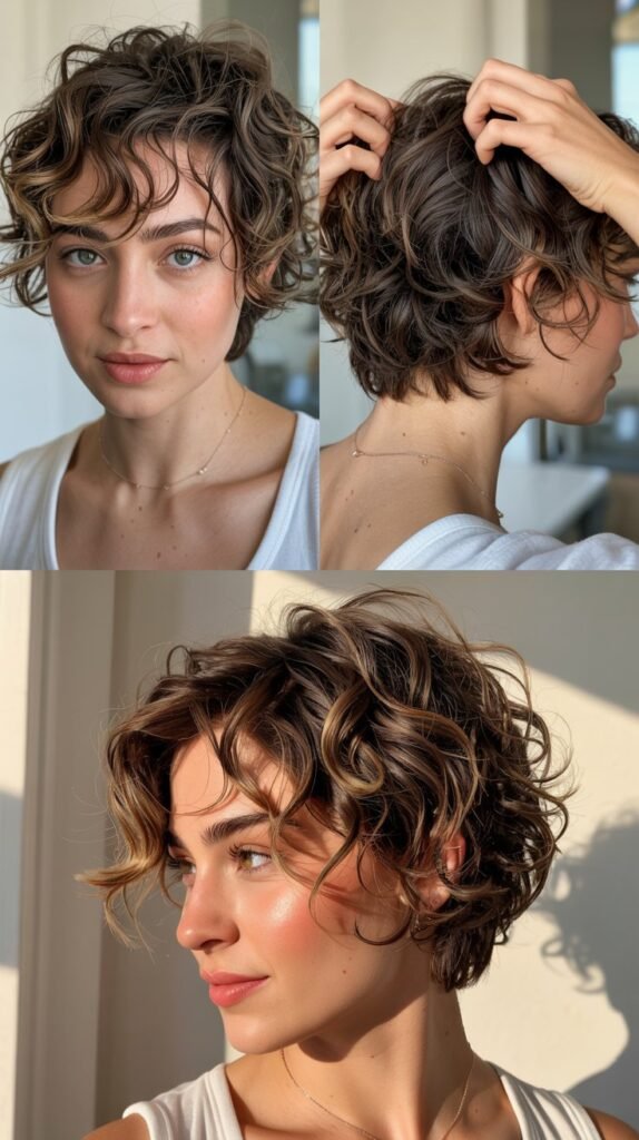 19. Wavy Shaggy Pixie