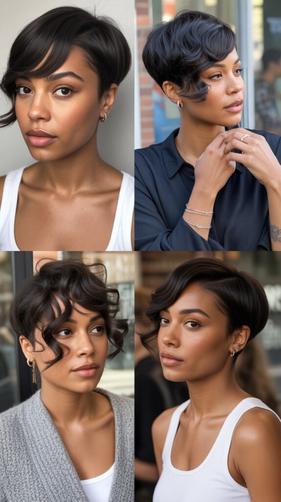 16. Pixie with Long Front