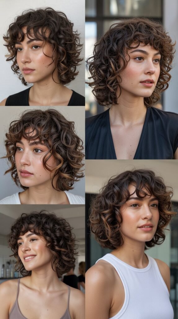  Curly Lob with Layers