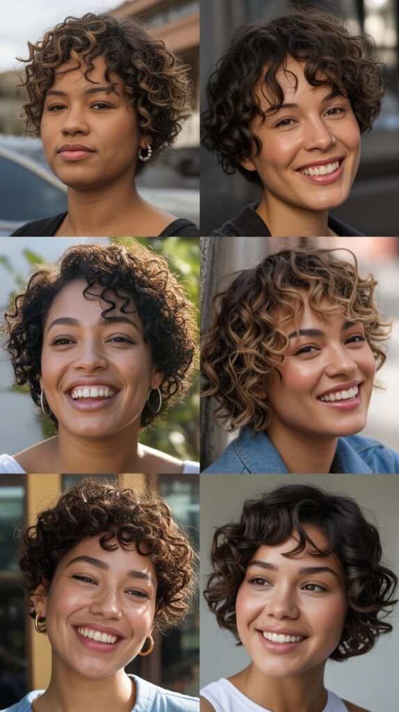 5. Curly Pixie Cut