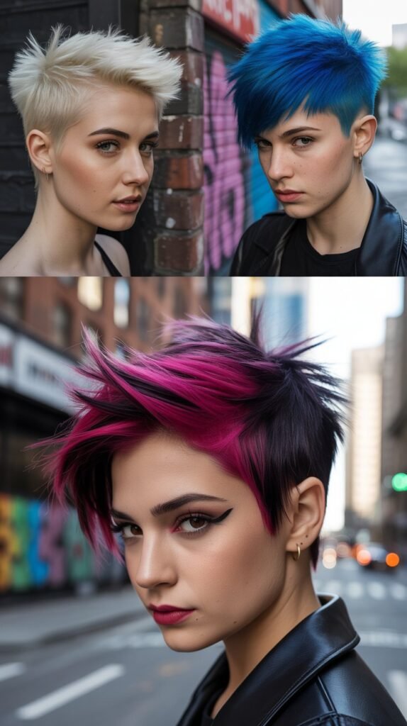 Spiky Pixie Cut