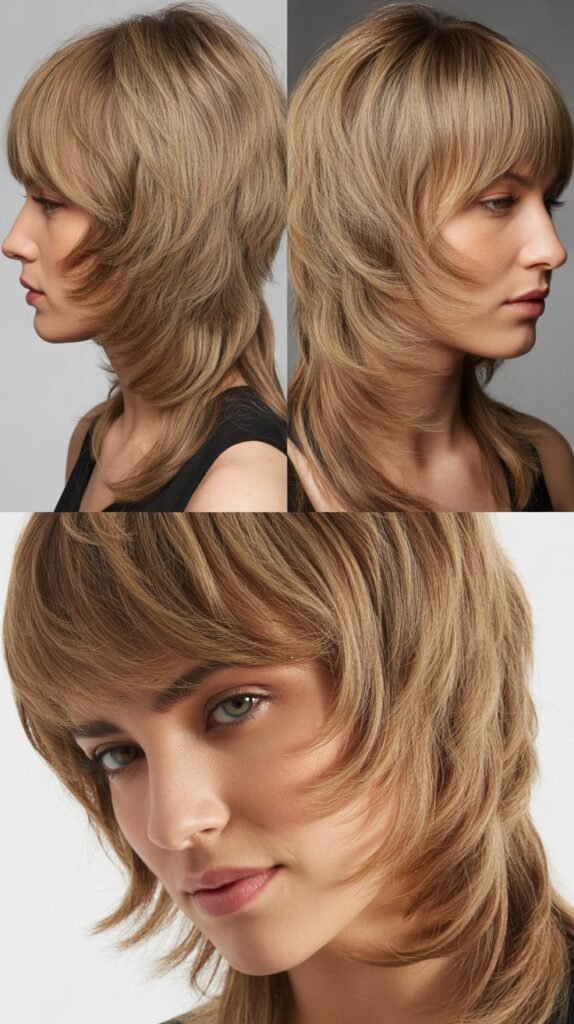 Layered Curtain Fringe