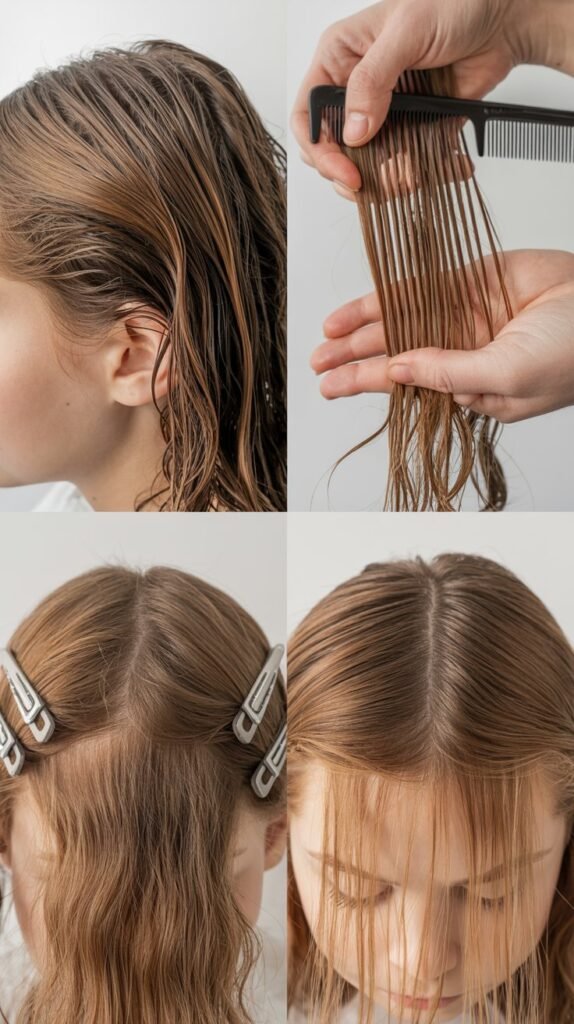 3. Preparing Your Hair Before Cutting