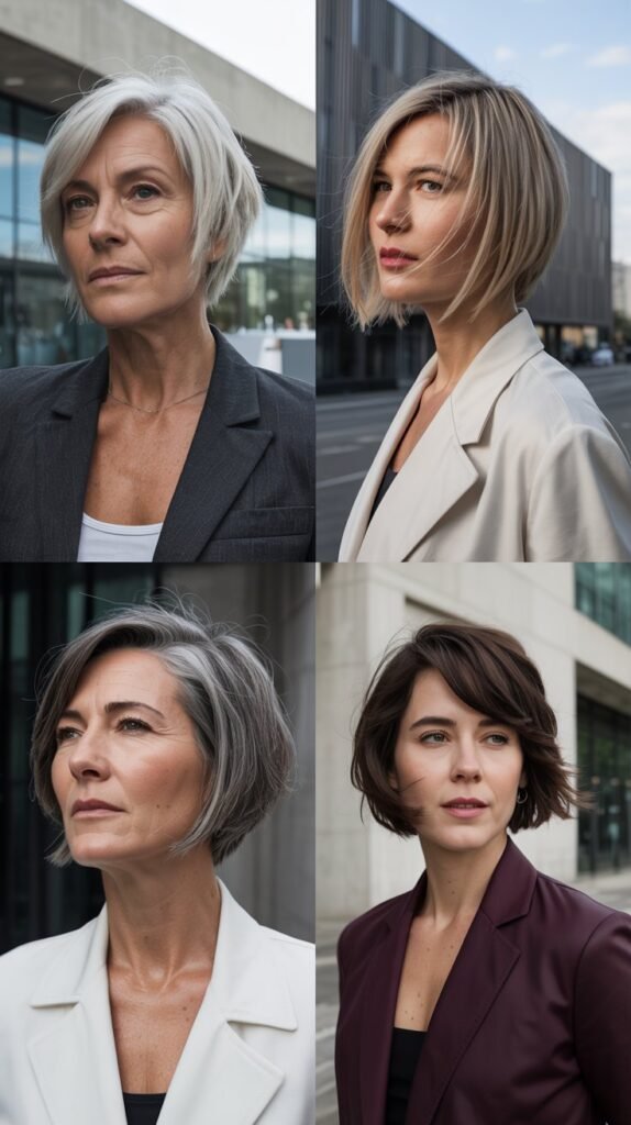 Angular Chin-Length Cut