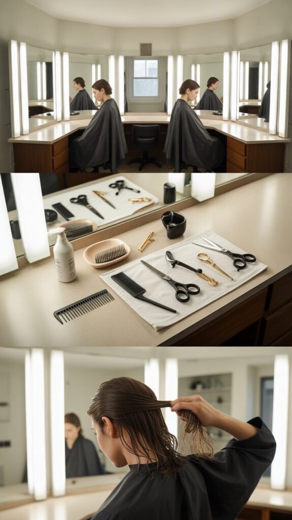  Preparing Your Workspace and Hair