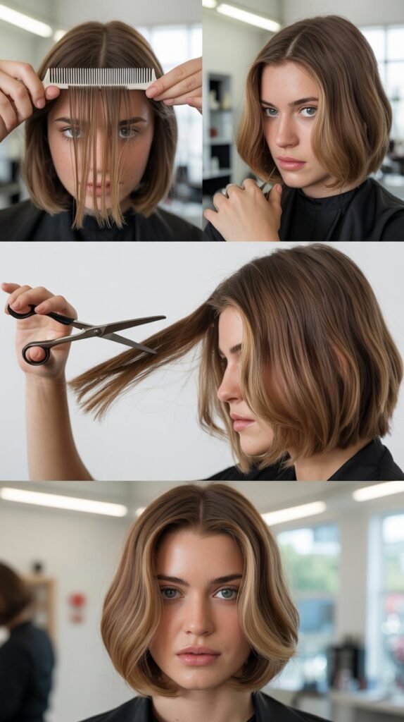 5. Face-Framing Layers: Adding That Professional Touch