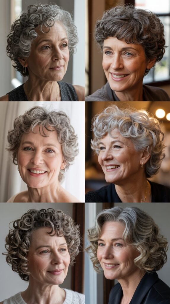 Voluminous Curly Crop