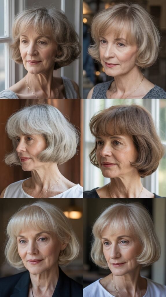 11. The Wispy Bangs with Bob