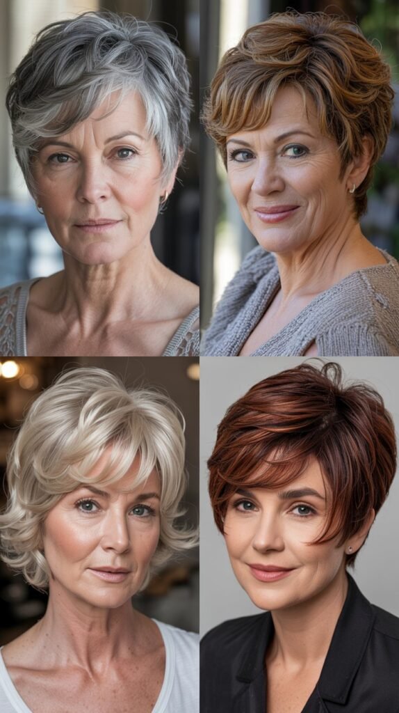 28. Layered Pixie with Texture