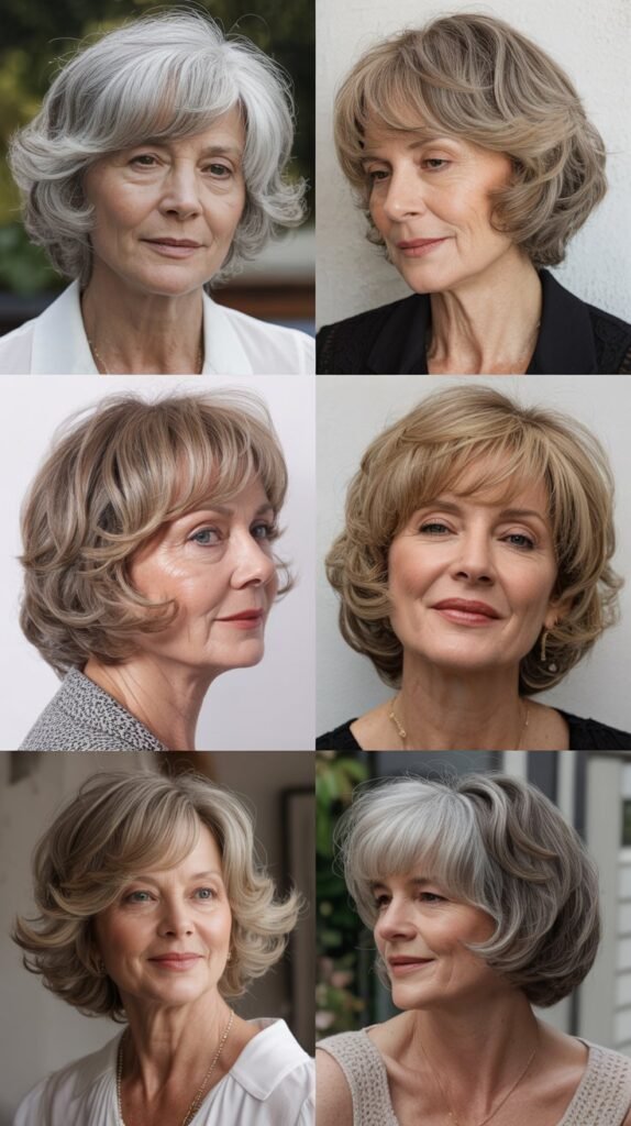 Wispy Chin-Length Bob