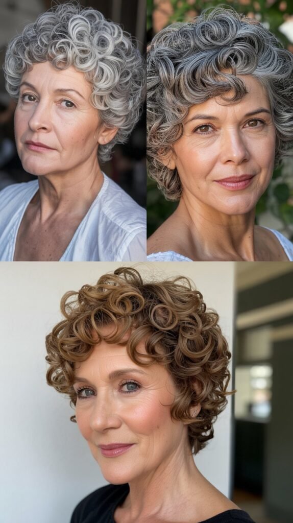 20. The Cropped Curls with Defined Texture