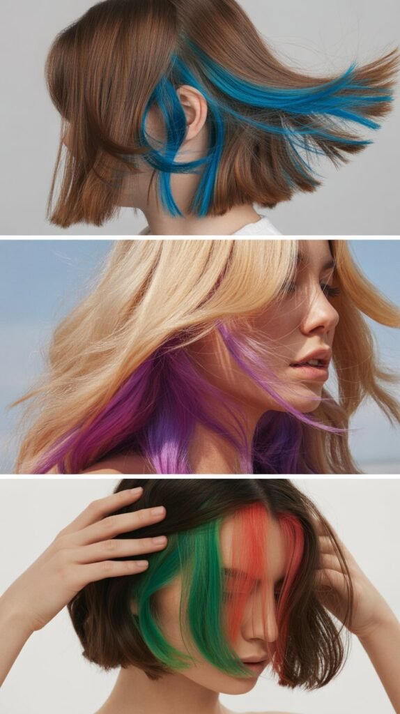 Peek-A-Boo Layers with Color