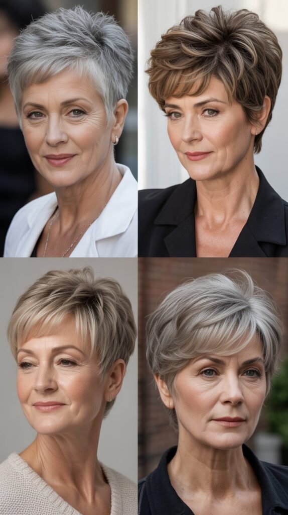  Voluminous Quiff Pixie