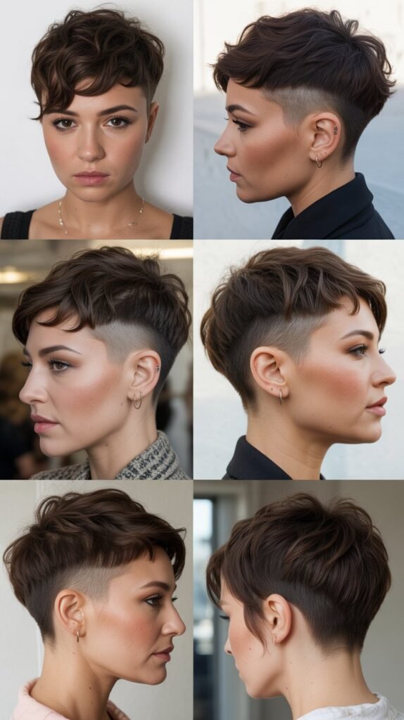 4. Choppy Pixie With Undercut