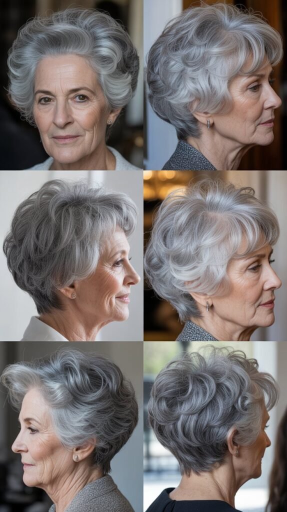 Voluminous Crown with Wispy Nape