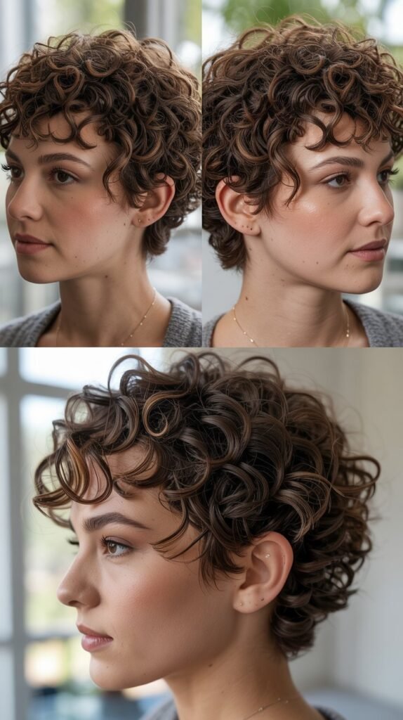 Curly Pixie for Natural Texture