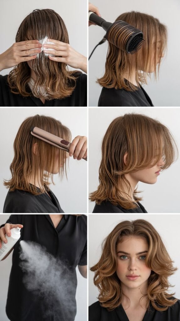 9. Styling Your Newly Layered Hair for Maximum Volume