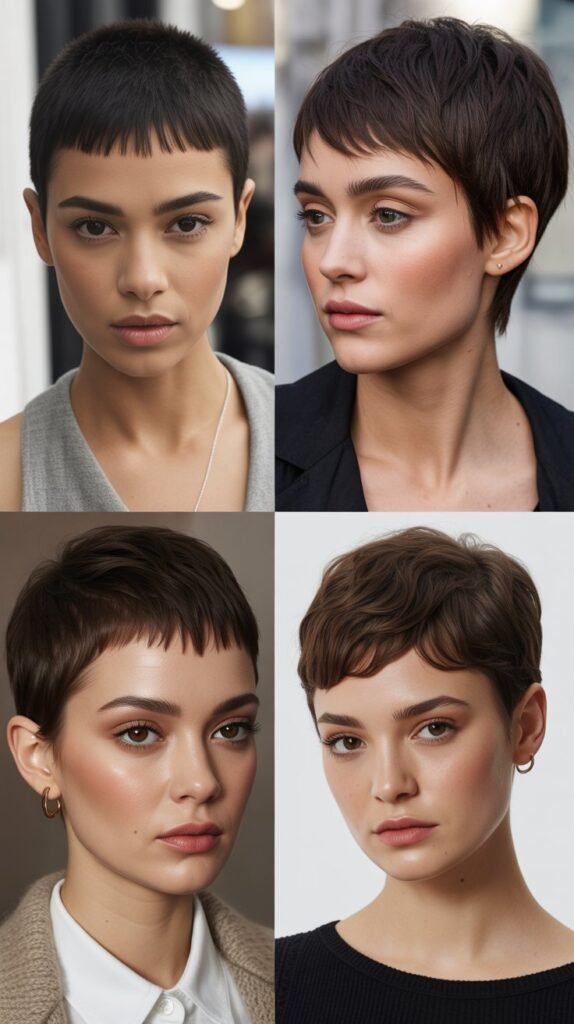 20. Pixie with Micro Bangs