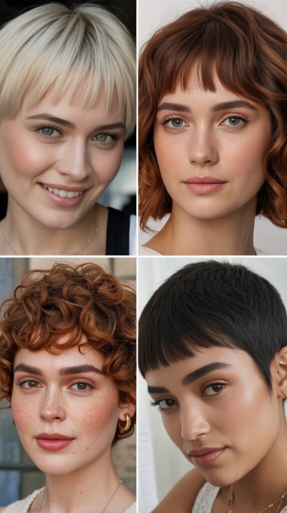 16. Pixie with Baby Bangs