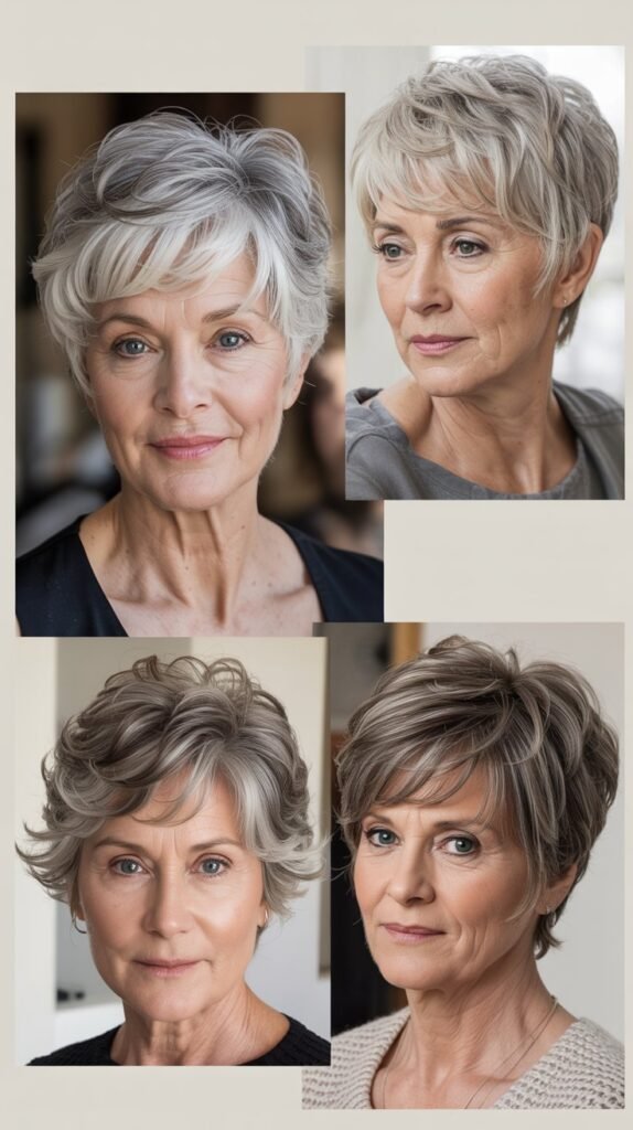 15. Feathered Pixie Cut