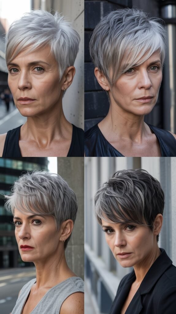 Edgy Asymmetrical Pixie