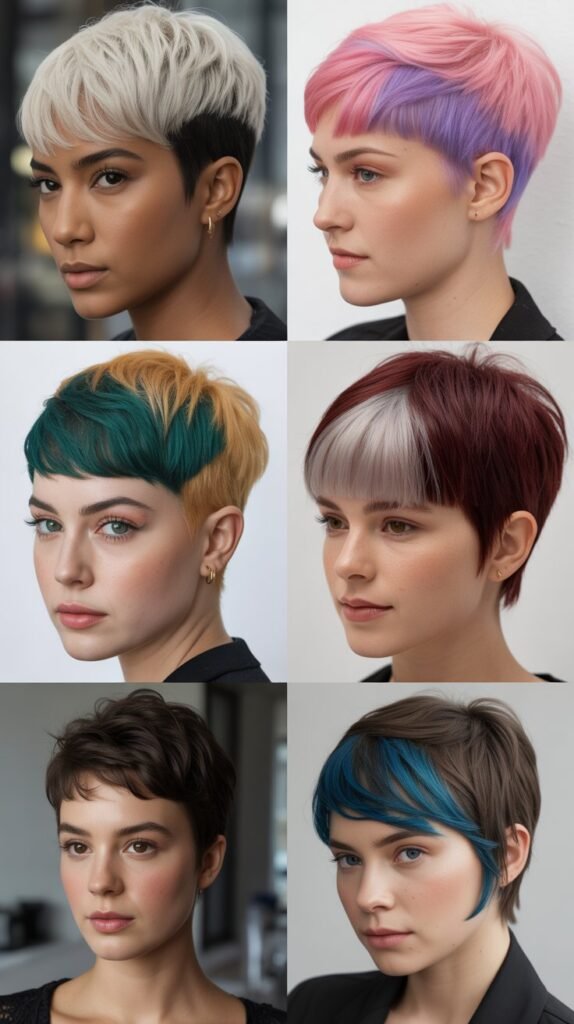 28. The Color-Blocked Pixie