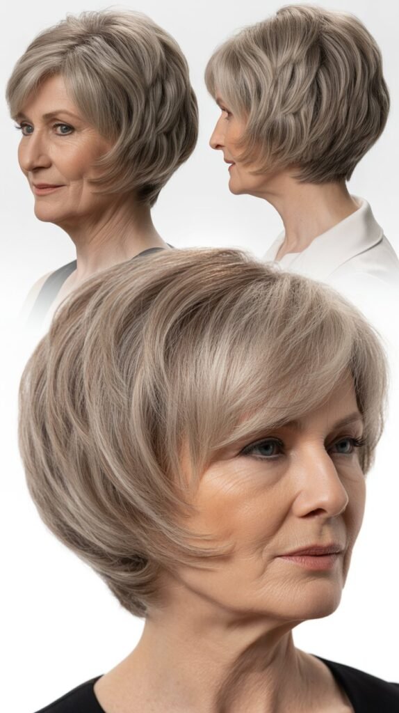 29. Inverted Bob with Stacked Back