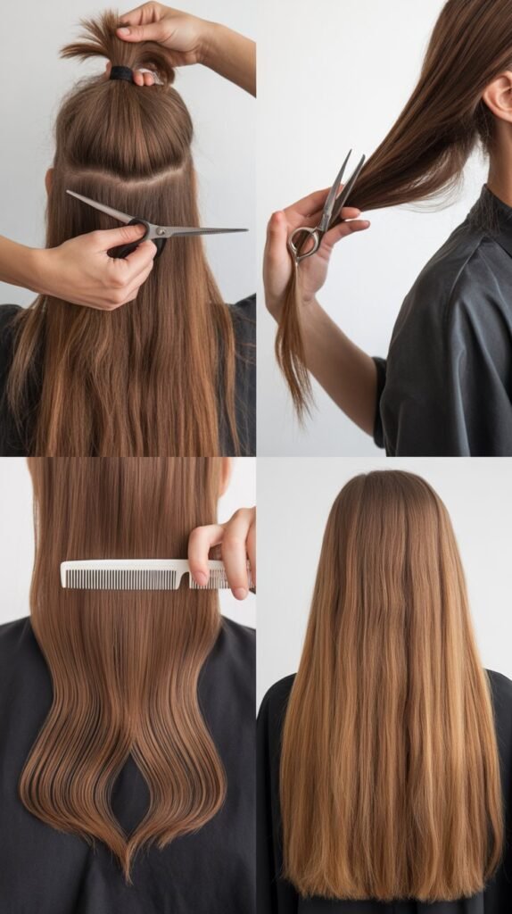 Managing Long Hair Cuts and Maintenance