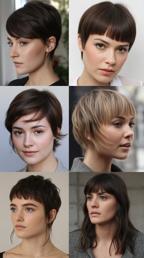 12. The Pixie with Long Bangs