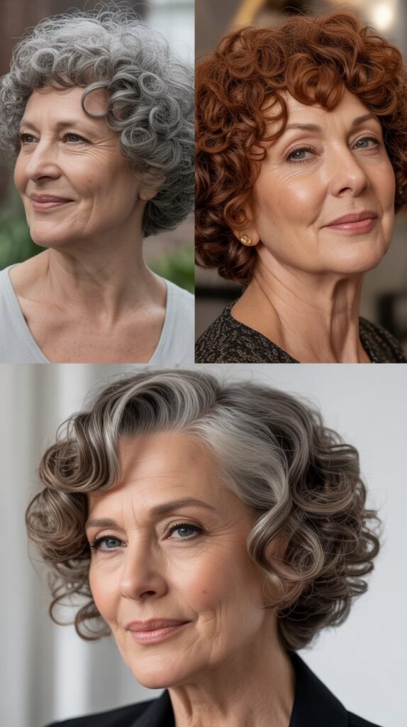 5. Curly Bob with Defined Curls