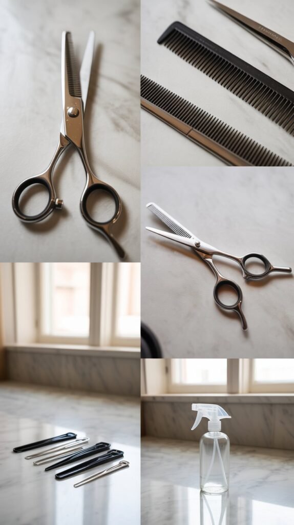 1. Gathering the Essential Tools for Home Hair Cutting