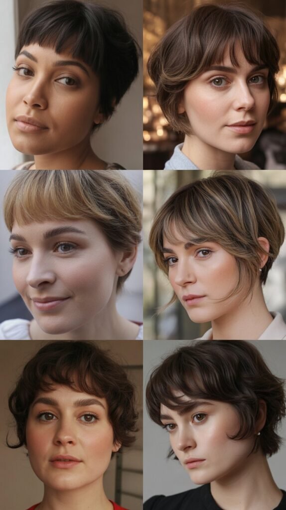 13. The Wispy Bangs Pixie
