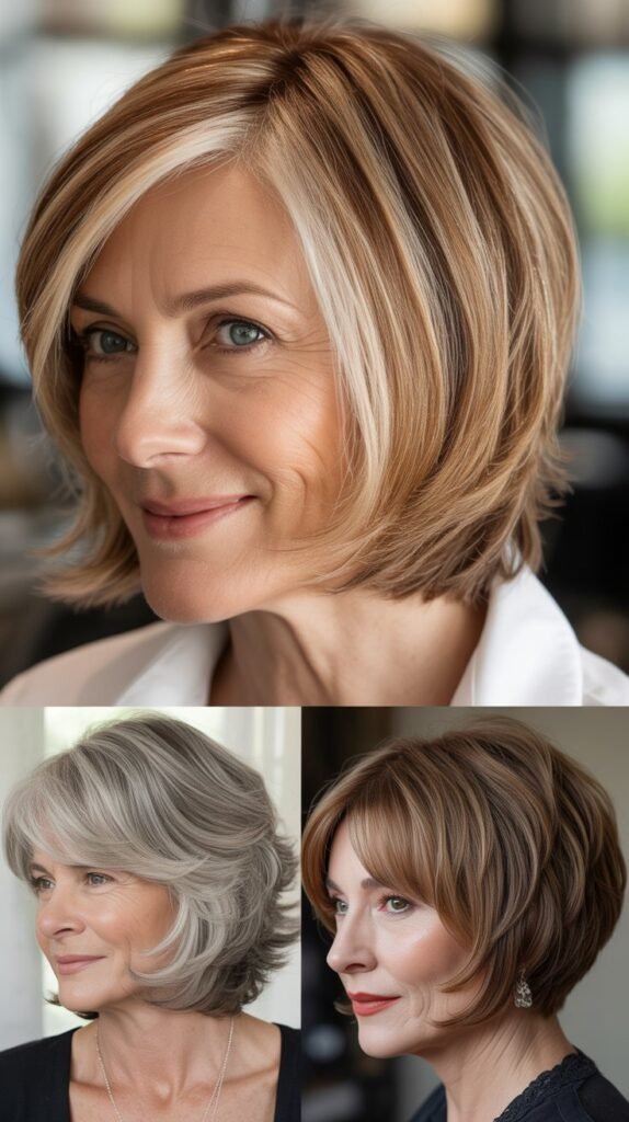 27. Layered Cut with Highlights and Lowlights